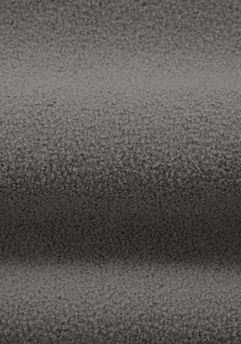 MICADONI Jenny sofa, 3 sder - gr bouclé og sort plast