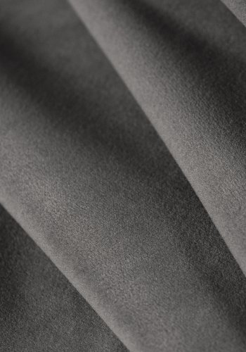 MICADONI Jodie sofa, hjre, 3 sder - gr fljl og sort plast