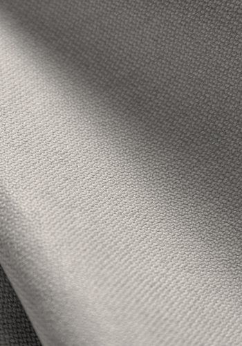 MICADONI Jodie sofa, hjre, 3 sder - gr stof og sort plast