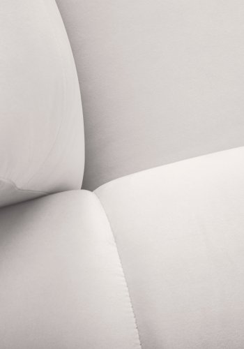 MICADONI Kendal sofa, 2 sder - gr fljl og sort bgetr