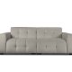 MICADONI Kendal sofa, 4 sder - antracitgr fljl og sort bgetr