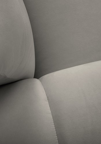 MICADONI Kendal sofa, 4 sder - antracitgr fljl og sort bgetr