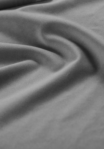 MICADONI Lupin Modul sofa, hjre, 5 sder - gr fljl og sort plast