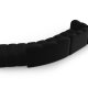 MICADONI Lupin Modul sofa, hjre, 5 sder - sort fljl og sort plast