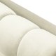 MICADONI Mamaia sofa, 4 sder - beige fljl og sort metal