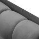 MICADONI Mamaia sofa, 4 sder - beige fljl og sort metal