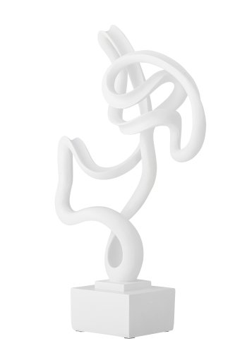 BLOOMINGVILLE Arista skulptur - hvid resin