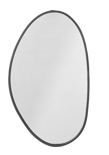 CREATIVE COLLECTION Faun Spejl, Sort, Jern