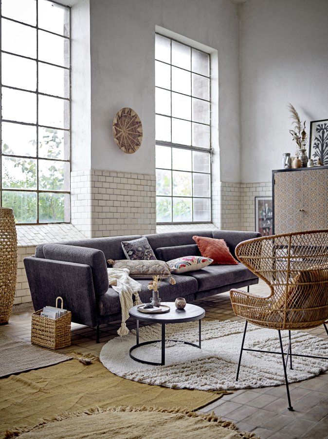 BLOOMINGVILLE Lenea Tppe, Gul, Uld