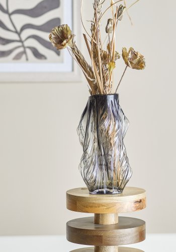 BLOOMINGVILLE Tulla Vase, Gr, Glas