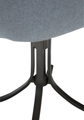 DANFORM Dolo drejestol - bl tge boucléstof og antik tin stl