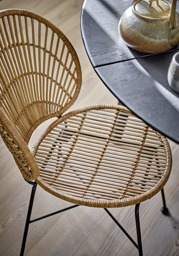 BLOOMINGVILLE Peron Spisebord, Sort, FSC® 100%, Eg