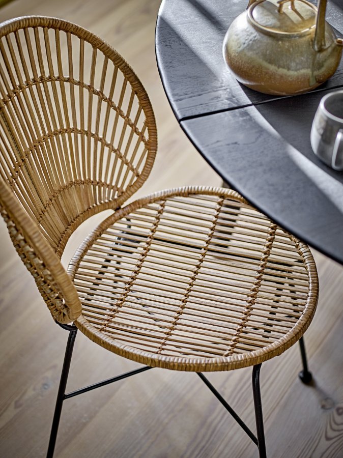 BLOOMINGVILLE Peron Spisebord, Sort, FSC® 100%, Eg