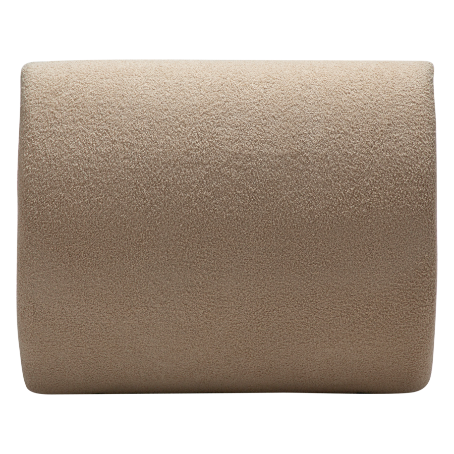 DANFORM Dubna loungestol - matteret mandel RPES boucléstof m. glimmer