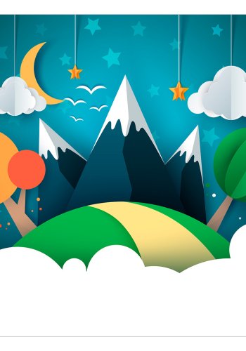 ARTGEIST Fototapet - Little Traveller, brnerundrejse (flere strrelser)