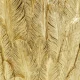 KARE DESIGN Feathers vase - guld polyresin (H:91cm)