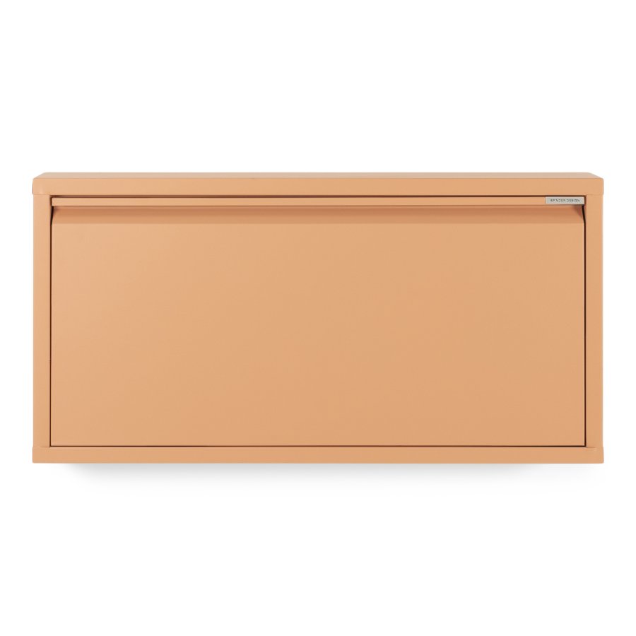 SPINDER DESIGN Billy 1 skoskab, m. 1 lge - clay terra stl