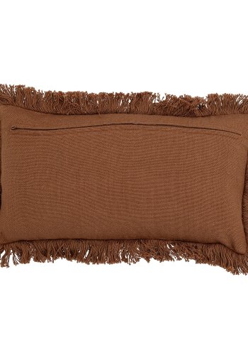 BLOOMINGVILLE Galia Pude, Brun, Bomuld W: 25cm, L: 50cm