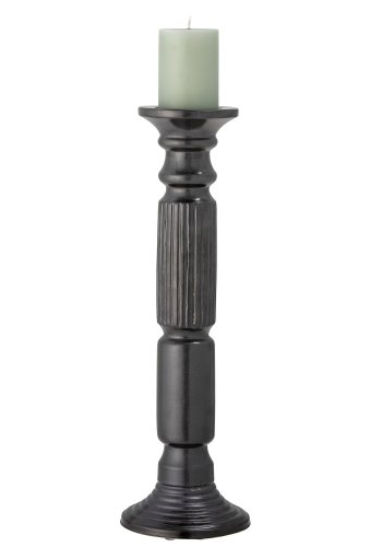 BLOOMINGVILLE Millas Lysestage, Sort, Keramik