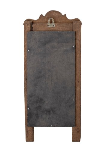 CREATIVE COLLECTION Sehar Vg Spejl m/Hylde, Brun, Genanvendt Tr