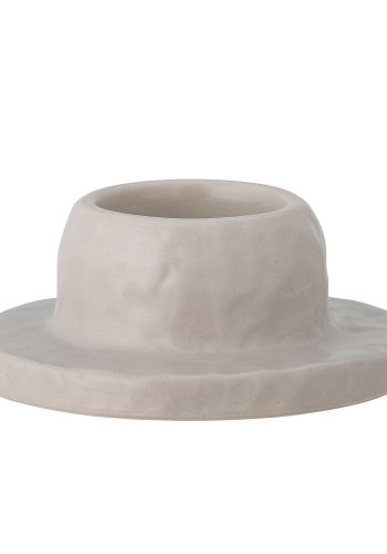 BLOOMINGVILLE Imilia Fyrfadsstage, Hvid, Stentj