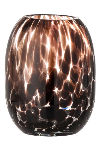 BLOOMINGVILLE Crister Vase, Brun, Glas