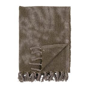 BLOOMINGVILLE Ginger Plaid, Grn, Uld W: 125cm, L: 150cm