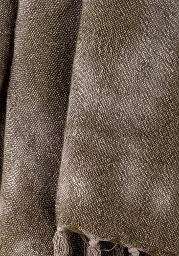 BLOOMINGVILLE Ginger Plaid, Grn, Uld W: 125cm, L: 150cm