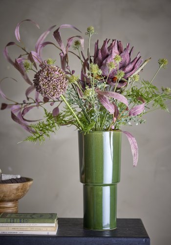 BLOOMINGVILLE Marji Vase, Grn, Stentj