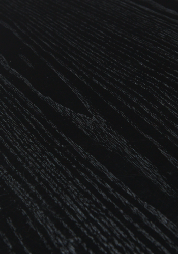 DAN-FORM ECLIPSE Spisebord Bordplade af sortbejdset ask, rund