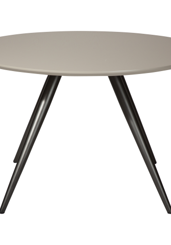 DAN-FORM ECLIPSE Spisebord Antikke ben i tin, til rund bordplade