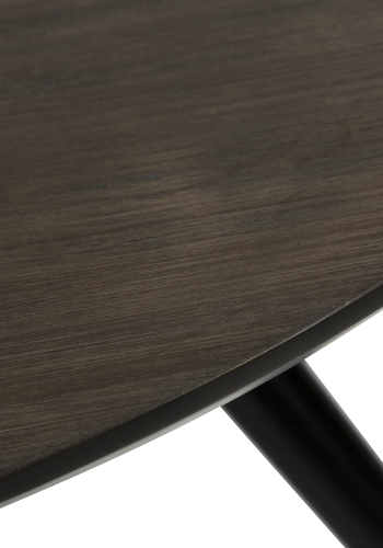 DAN-FORM ECLIPSE Spisebord Bordplade af grbejdset ask, rund