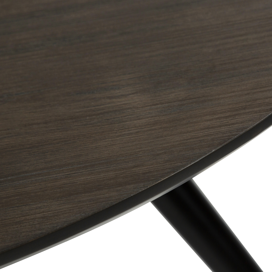 DAN-FORM ECLIPSE Spisebord Bordplade af grbejdset ask, rund