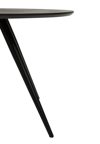 DAN-FORM ECLIPSE Spisebord Bordplade af grbejdset ask, rund