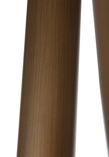 DAN-FORM ECLIPSE Spisebord Antikke messingben, til rund bordplade