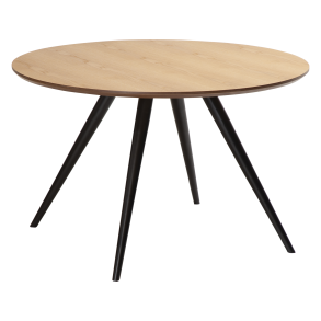 DAN-FORM ECLIPSE Spisebord Bordplade af egefiner, rund