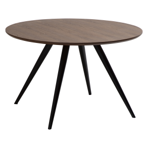 DAN-FORM ECLIPSE Spisebord Bordplade af valndfiner, rund