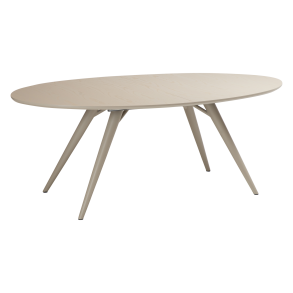 DAN-FORM ECLIPSE Spisebord Cashmere bejdset egefiner bordplade, oval, med udtrk