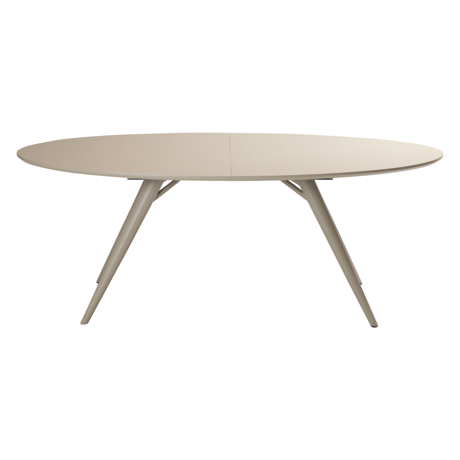 DAN-FORM ECLIPSE Spisebord Cashmere bejdset egefiner bordplade, oval, med udtrk