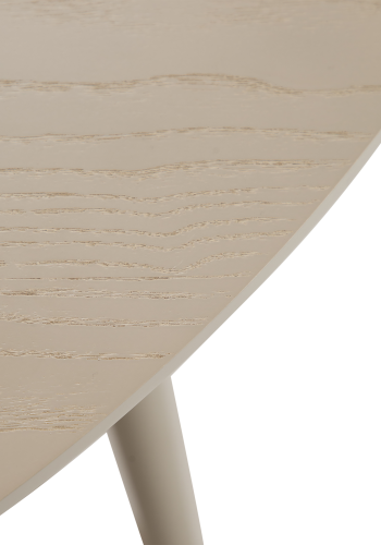 DAN-FORM ECLIPSE Spisebord Cashmere bejdset egefiner bordplade, oval, med udtrk