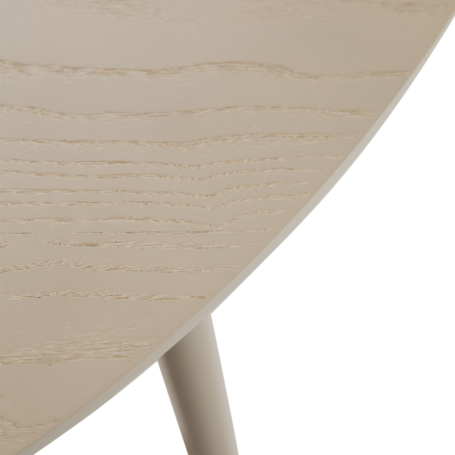 DAN-FORM ECLIPSE Spisebord Cashmere bejdset egefiner bordplade, oval, med udtrk