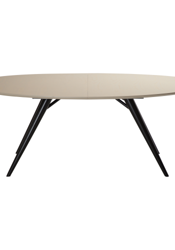 DAN-FORM ECLIPSE Spisebord Cashmere bejdset egefiner bordplade, oval, med udtrk