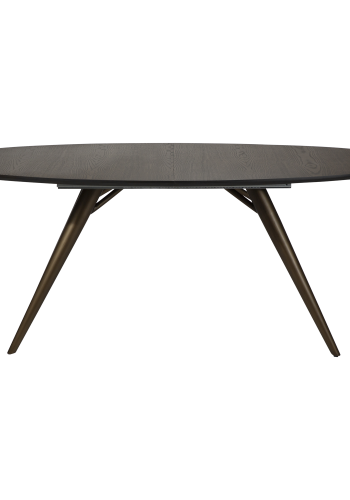 DAN-FORM ECLIPSE Spisebord Antikke messingben, til oval bordplade