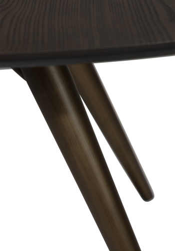 DAN-FORM ECLIPSE Spisebord Antikke messingben, til oval bordplade