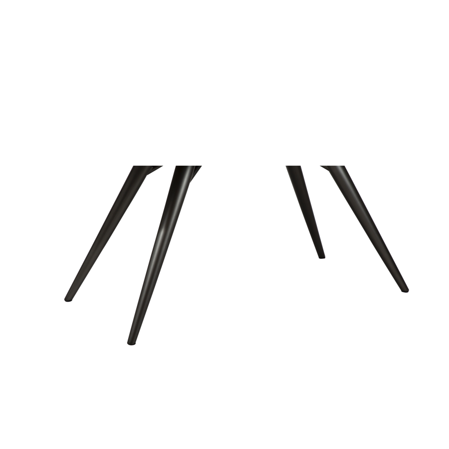 DAN-FORM ECLIPSE Spisebord Antikke ben i tin, til oval bordplade