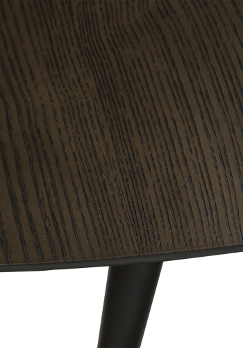 DAN-FORM ECLIPSE Spisebord Bordplade af grbejdset ask, oval, med udtrk