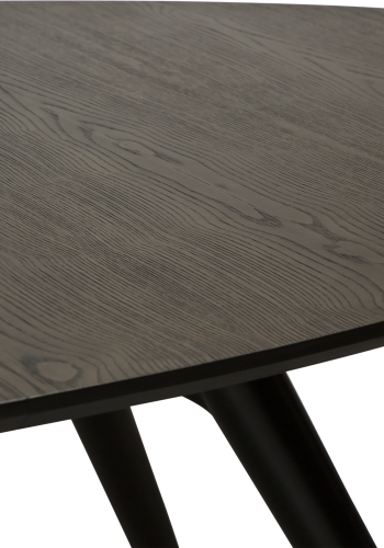 DAN-FORM ECLIPSE Spisebord Bordplade af grbejdset ask, oval, med udtrk