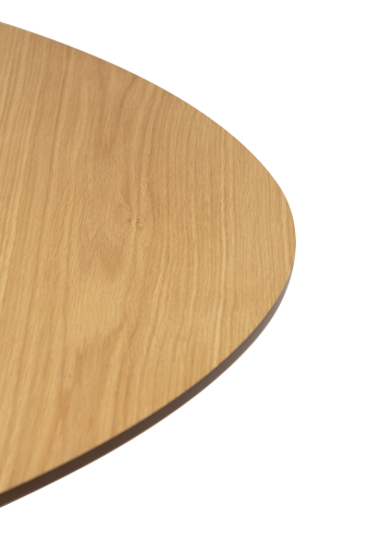 DAN-FORM ECLIPSE Spisebord Eg finér bordplade, oval, med udtrk