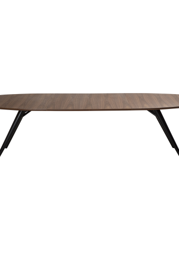 DAN-FORM ECLIPSE Spisebord Bordplade af valndfiner, oval, med udtrk