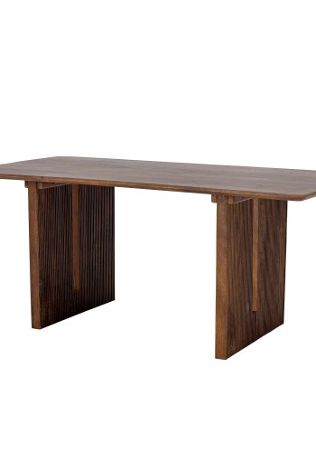 CREATIVE COLLECTION Milow spisebord, rektangulr - brun mangotr (180x90)